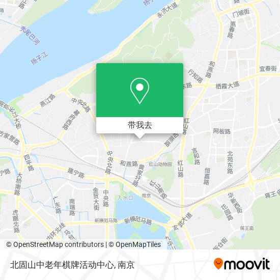 北固山中老年棋牌活动中心地图