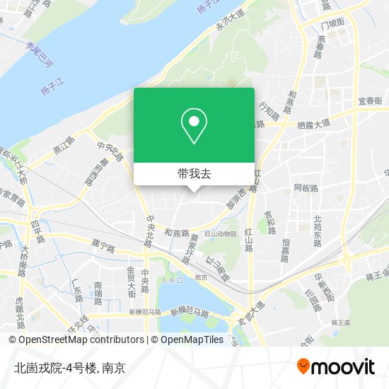 北崮戎院-4号楼地图