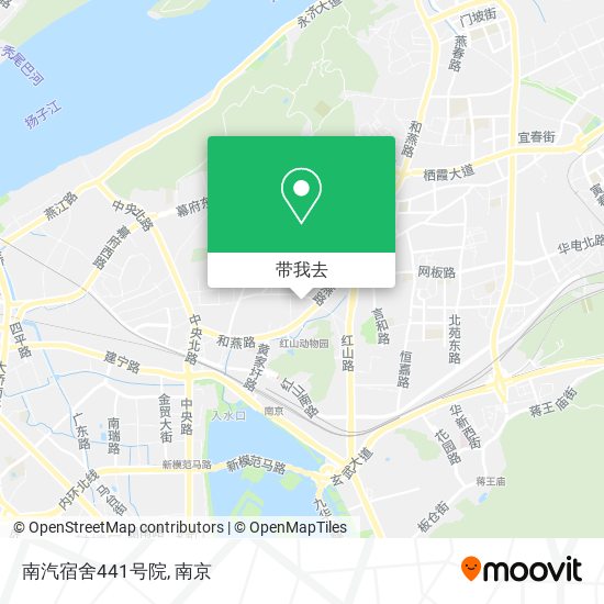 南汽宿舍441号院地图