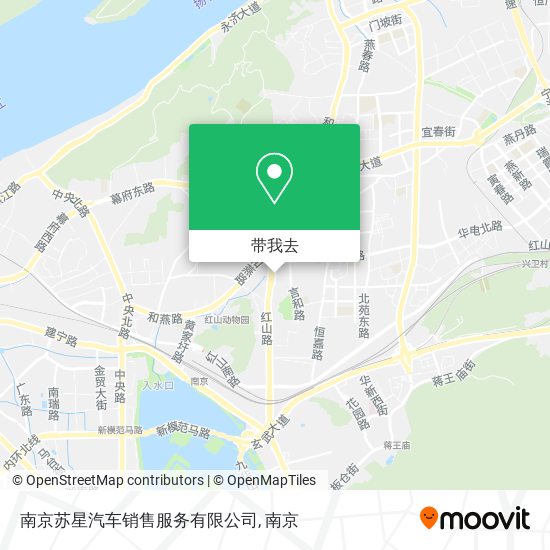 南京苏星汽车销售服务有限公司地图