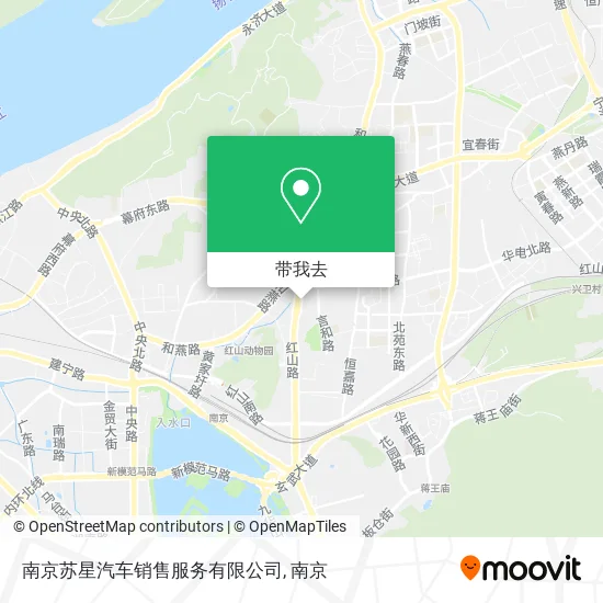 南京苏星汽车销售服务有限公司地图