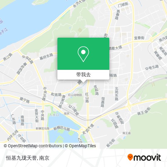 恒基九珑天誉地图