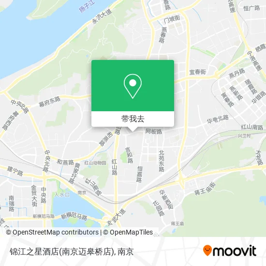 锦江之星酒店(南京迈皋桥店)地图