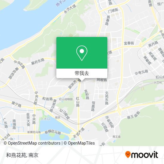 和燕花苑地图
