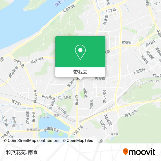 和燕花苑地图