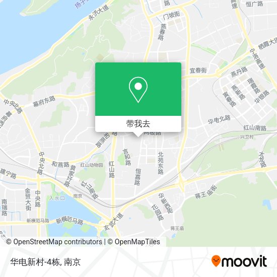 华电新村-4栋地图