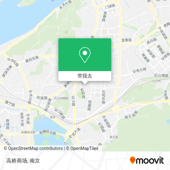 高桥商场地图