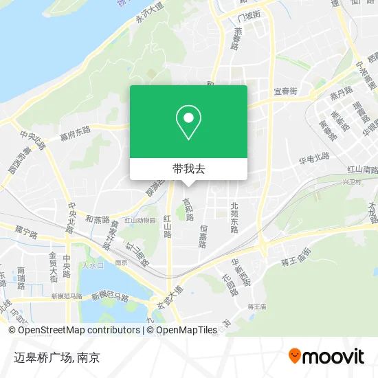 迈皋桥广场地图