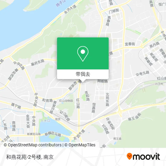 和燕花苑-2号楼地图
