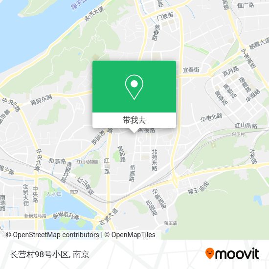长营村98号小区地图