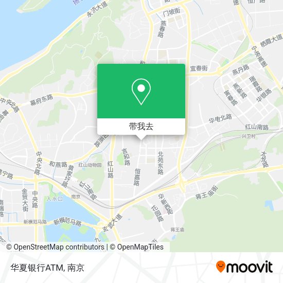 华夏银行ATM地图