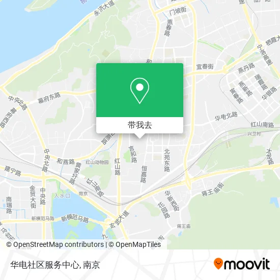 华电社区服务中心地图