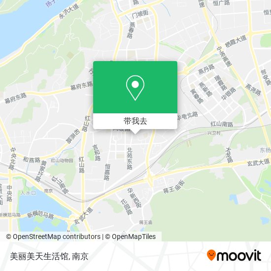 美丽美天生活馆地图