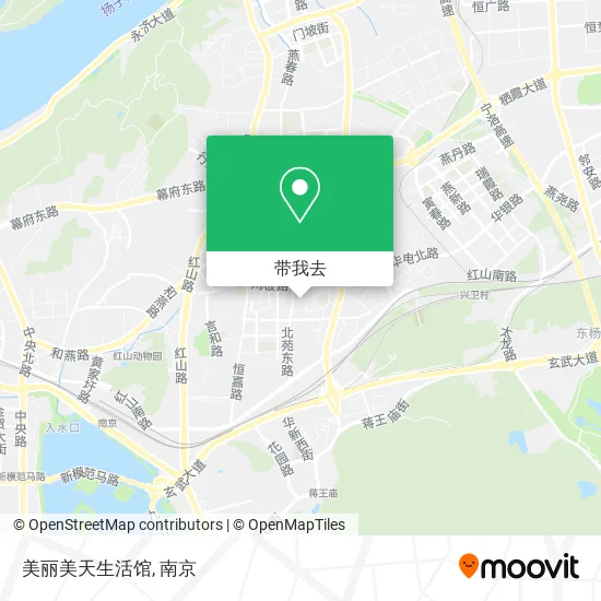 美丽美天生活馆地图