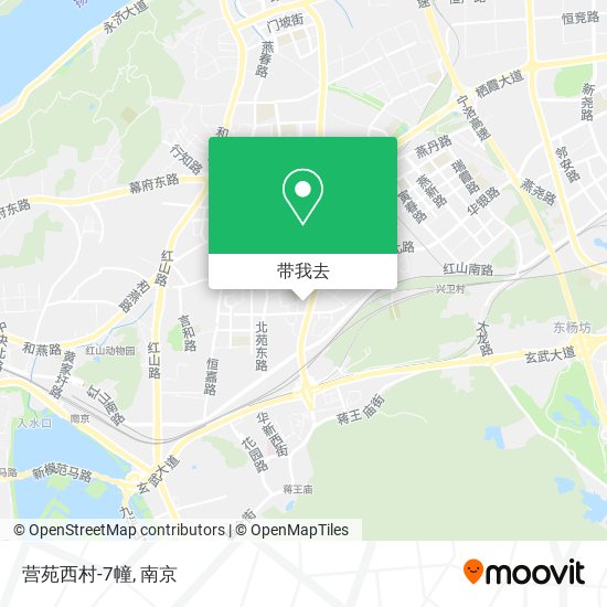 营苑西村-7幢地图
