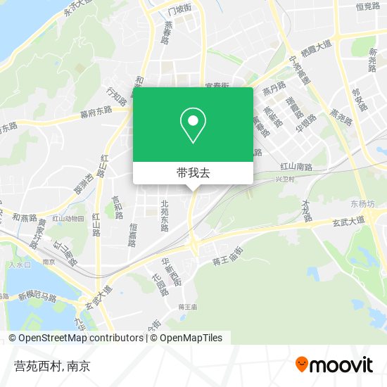 营苑西村地图