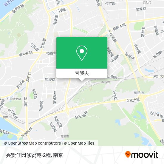 兴贤佳园修贤苑-2幢地图