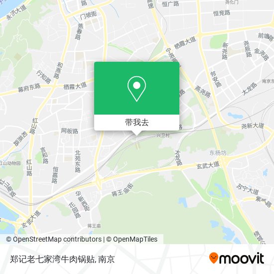 郑记老七家湾牛肉锅贴地图