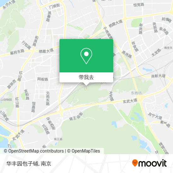 华丰园包子铺地图