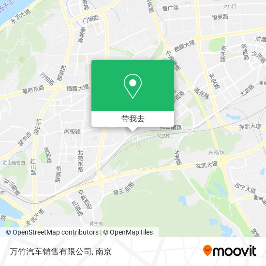 万竹汽车销售有限公司地图