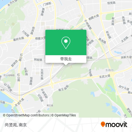 尚贤苑地图
