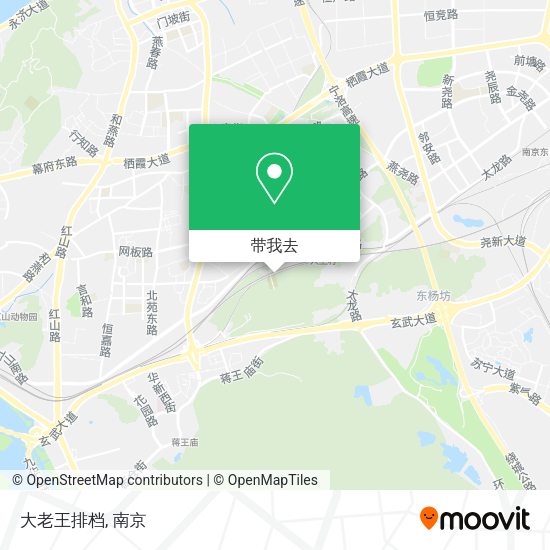 大老王排档地图