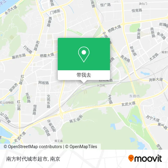 南方时代城市超市地图