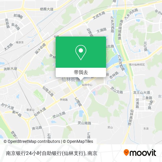 南京银行24小时自助银行(仙林支行)地图