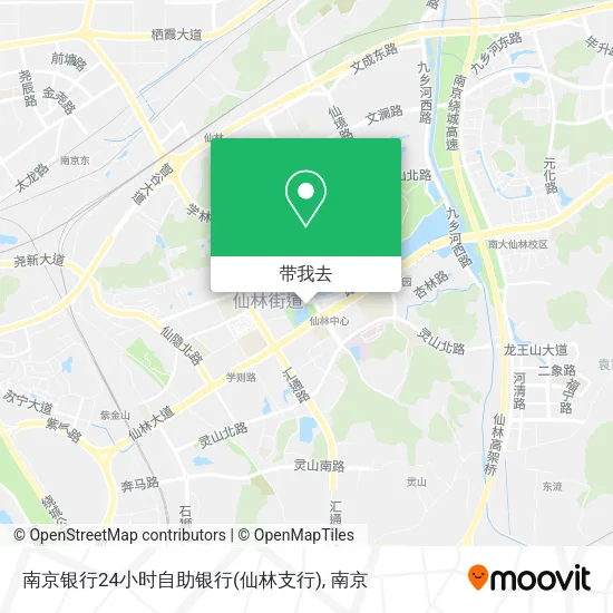 南京银行24小时自助银行(仙林支行)地图