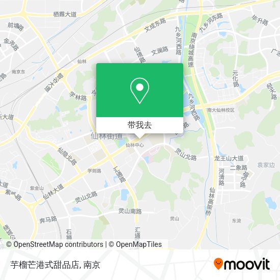 芋榴芒港式甜品店地图