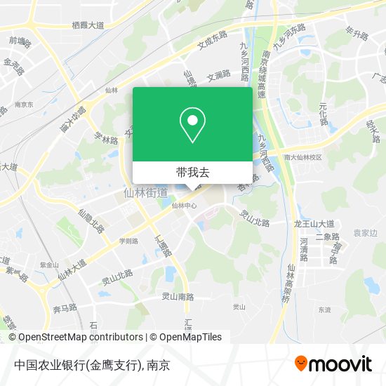 中国农业银行(金鹰支行)地图
