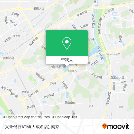 兴业银行ATM(大成名店)地图