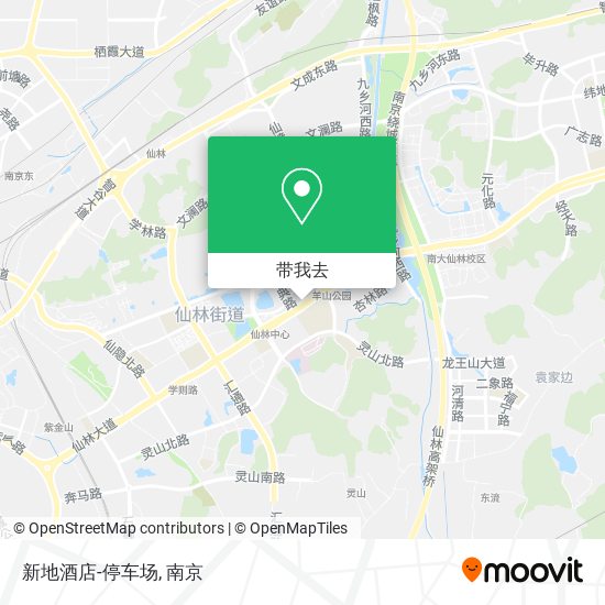 新地酒店-停车场地图