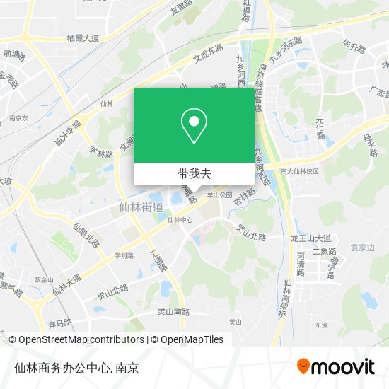 仙林商务办公中心地图