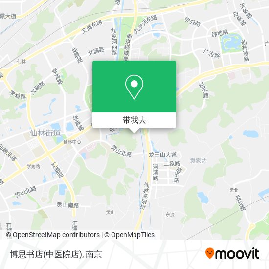 博思书店(中医院店)地图