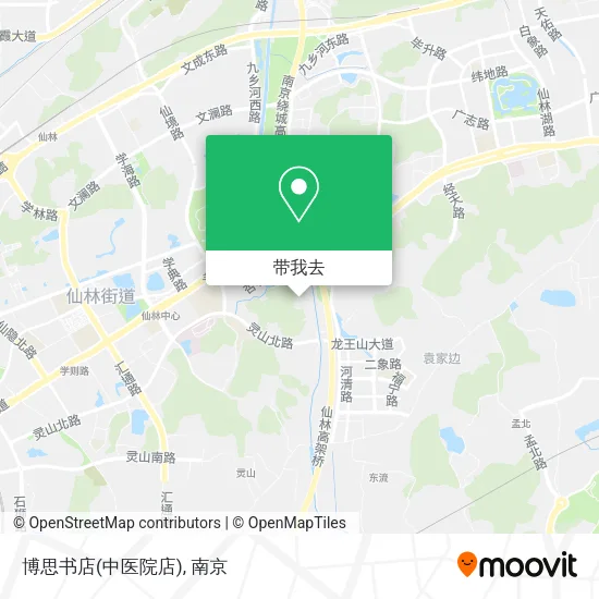 博思书店(中医院店)地图