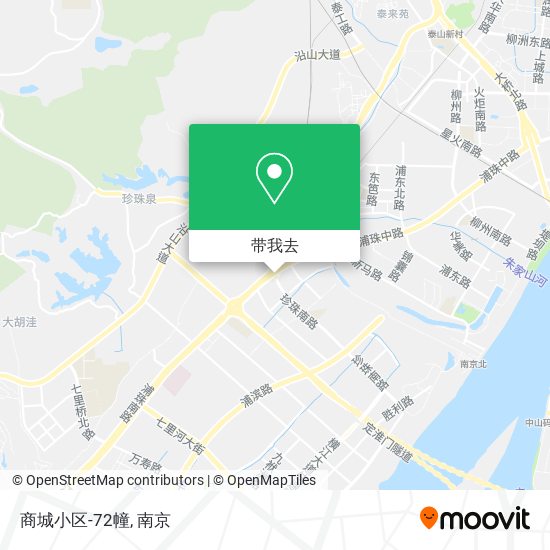商城小区-72幢地图