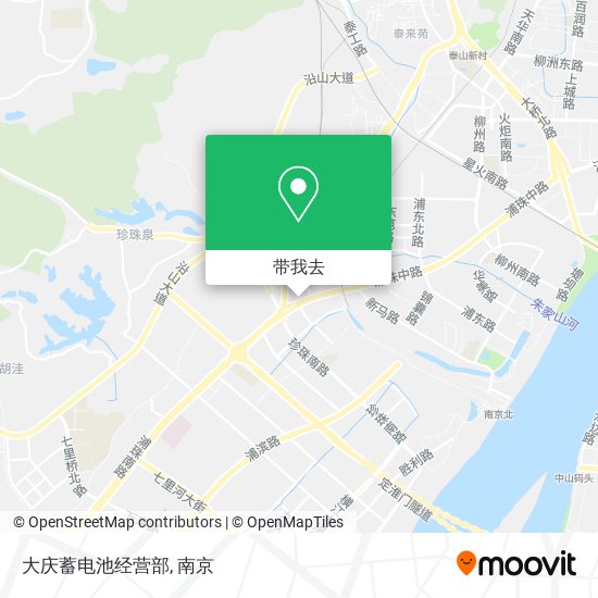 大庆蓄电池经营部地图