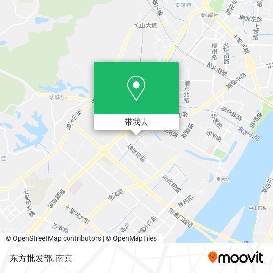 东方批发部地图