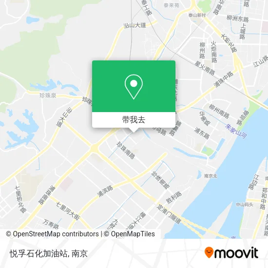 悦孚石化加油站地图