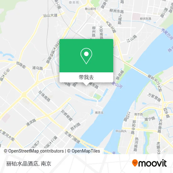 丽铂水晶酒店地图