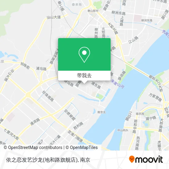 依之恋发艺沙龙(地和路旗舰店)地图