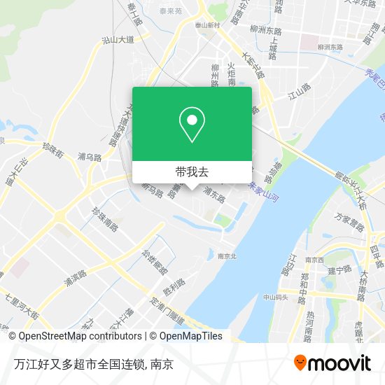 万江好又多超市全国连锁地图