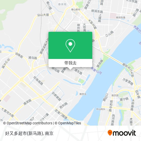 好又多超市(新马路)地图