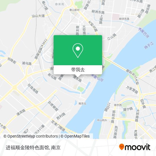 进福顺金陵特色面馆地图
