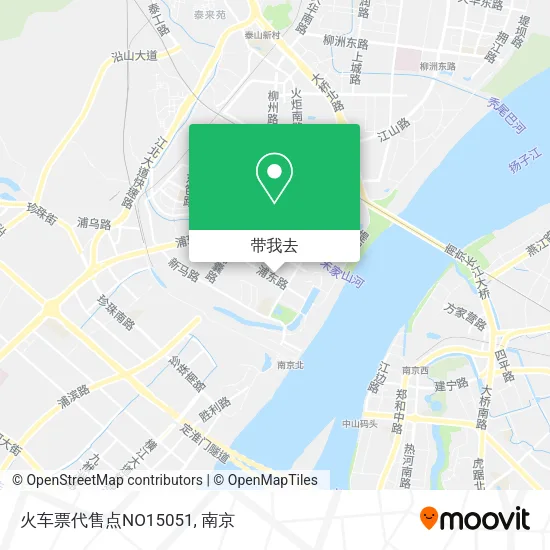 火车票代售点NO15051地图