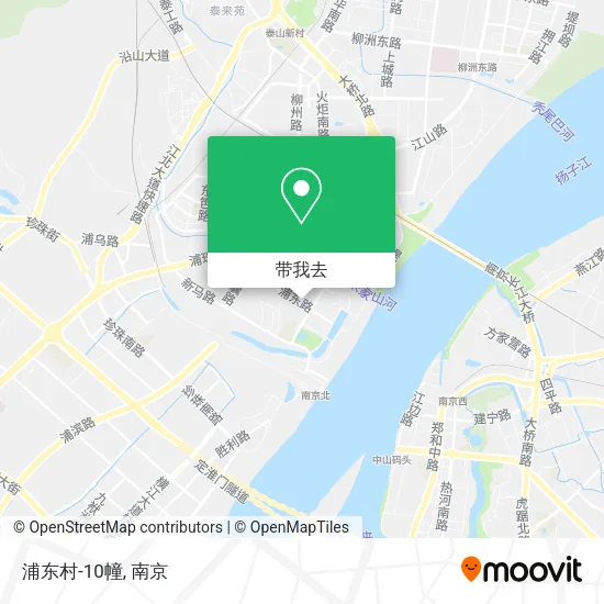 浦东村-10幢地图