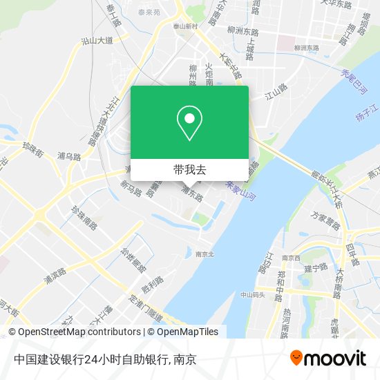 中国建设银行24小时自助银行地图