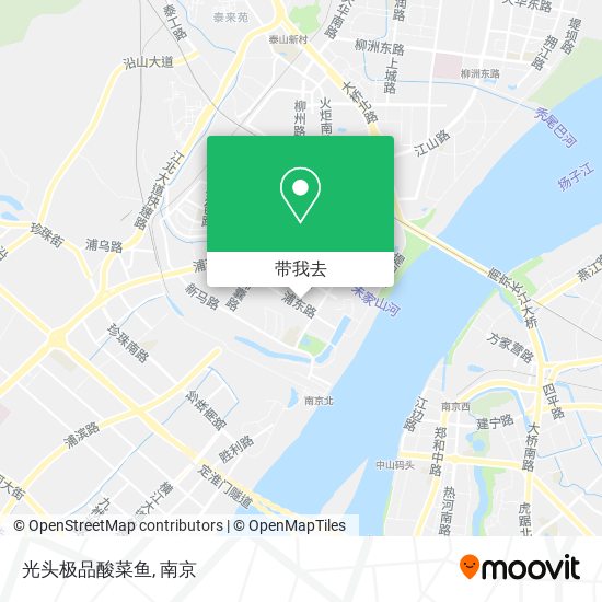 光头极品酸菜鱼地图