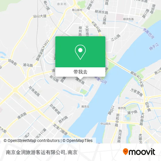 南京金润旅游客运有限公司地图